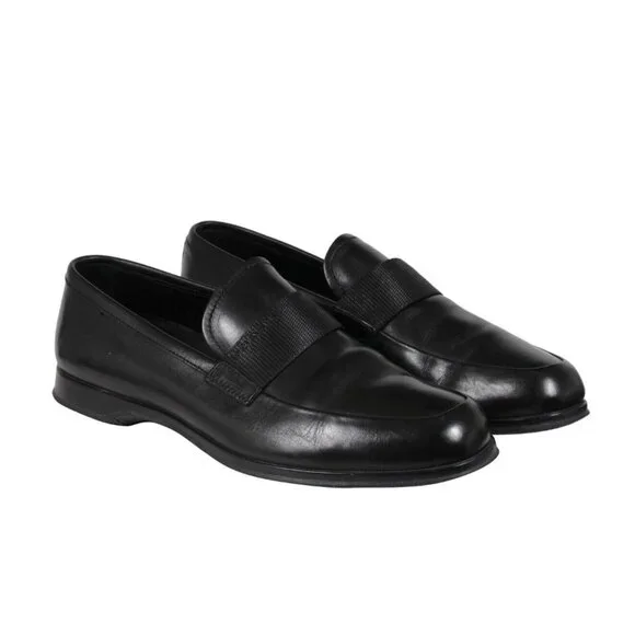Prada | Shoes | Prada Men Loafers Size Us85 Uk75 Black